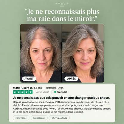 Avren Spray Densité — Cheveux affinés & perte de densité