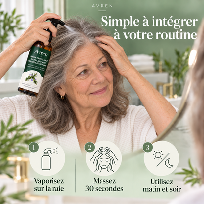 Avren Spray Densité — Cheveux affinés & perte de densité