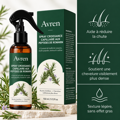 Avren Spray Densité — Cheveux affinés & perte de densité