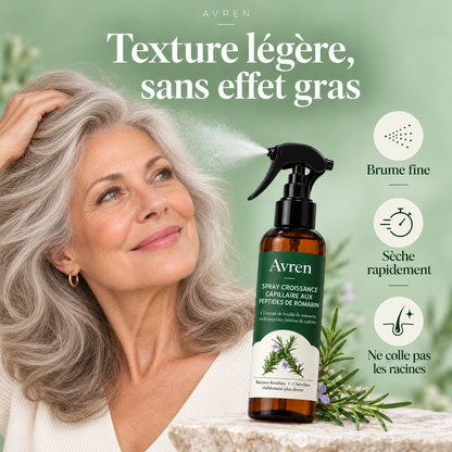 Avren Spray Densité — Cheveux affinés & perte de densité